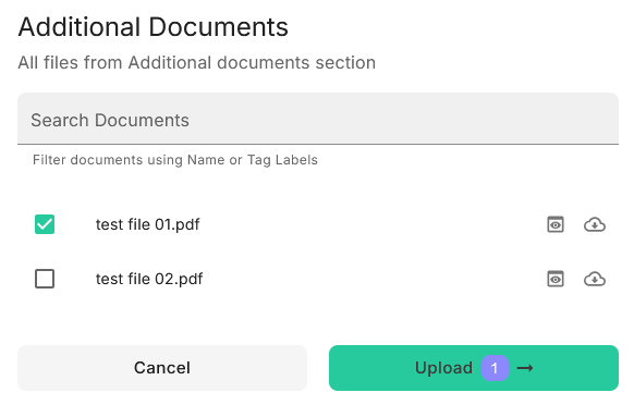 Listing Documents